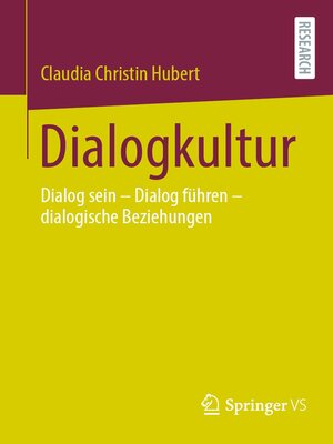 cover image of Dialogkultur